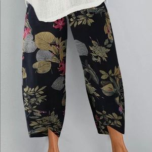 Pants Floral print